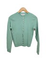 【中古】agnes b.◆カーディガン(薄手)/--/ウール/GRN/9018 j155【レディースウェア】(4)