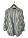 【中古】POLO RALPH LAUREN◆長袖シャツ/L/コットン/BLU/ストライプ【メンズウェア】(4)