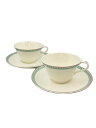 【中古】TIFFANY&Co.◆カップ&ソーサー/2点セット/プラチナブルーバンド/生活【キッチン用品】