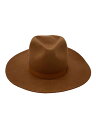 【中古】THE H.W.DOG&CO.◆中折れハット/--/ウール/BRW/メンズ/AWB2D8/Long Travel Hat/size 38【服飾雑貨他】