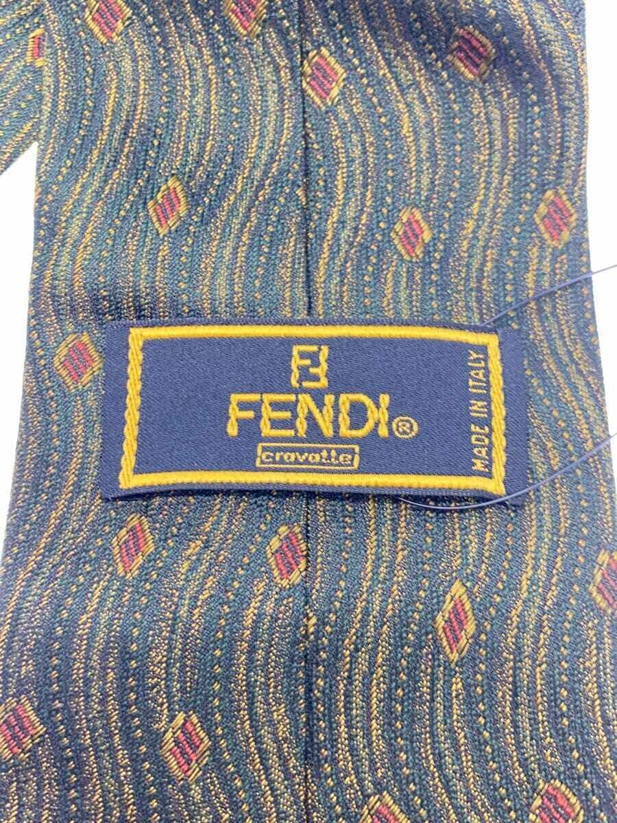 【中古】FENDI◆ネクタイ/--/マルチカラー/メンズ【服飾雑貨他】