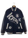 【中古】ICE CREAM◆スタジャン/XL/ウール/BLK/JP243X004【メンズウェア】