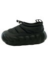 【中古】crocs◆Overpuff Shorty/シューズ/24cm/BLK/210668【シューズ】