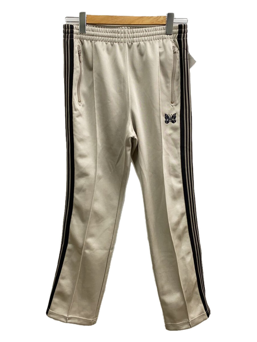 【中古】Needles◆JEANS FACTORY別注/NARROW TRACK PANT/ボトム/S/ポリエステル/KHK/MR561【メンズウェア】