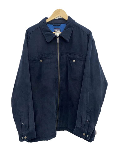 【中古】patagonia◆00s/Cord Warmer Jacket/L/コーデュロイ/NVY/無地/27135f6/汚れ有【メンズウェア】 【中古】patagonia◆00s/Cord Warmer Jacket/L/コーデュロイ/NVY/無地/27135f6/汚れ有【メンズウェア】