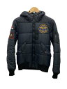 【中古】HYSTERIC GLAMOUR◆ダウンジャケット/M/ナイロン/BLK/無地/0243AB04【メンズウェア】(4)