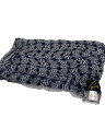 【中古】Needles◆ストール/シルク/BLK/総柄/メンズ【服飾雑貨他】