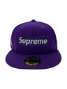 【中古】Supreme◆20AW/World Famous Box Logo New Era/キャップ/7 3/8/ウール/PUP/メンズ【服飾雑貨他】