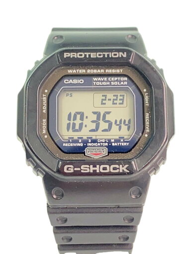 【中古】CASIO◆ソーラー腕時計・G-SHOCK/デジタル/BLK【服飾雑貨他】 【中古】CASIO◆ソーラー腕時計・G-SHOCK/デジタル/BLK【服飾雑貨他】