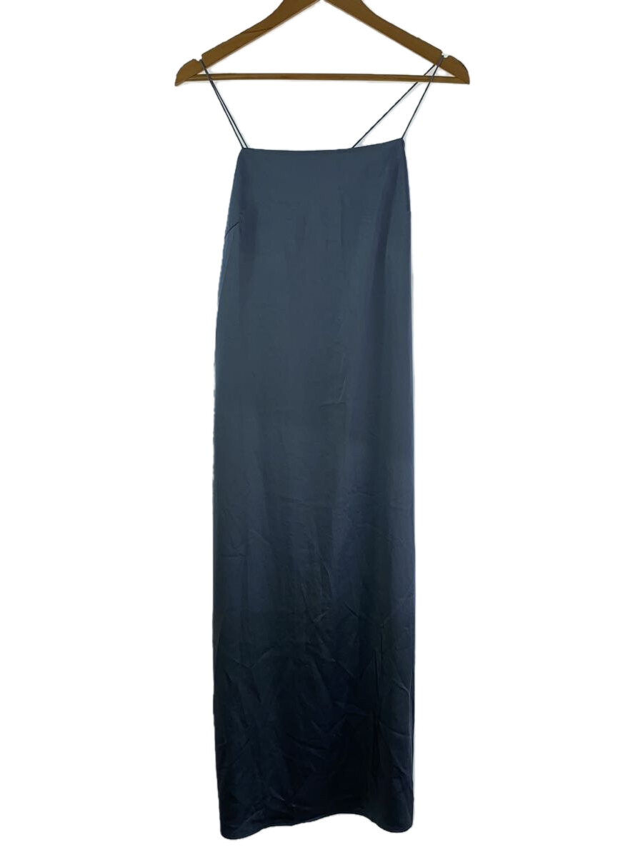 【中古】FRAY I.D◆23AW/ストレートラインキャミドレス/0/ポリエステル/BLU/無地/FWFO234010【レディースウェア】