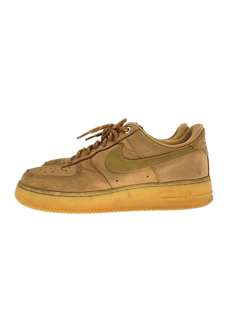 NIKE◆AIR FORCE 1 07 WB/エアフォース/キャメル/CJ9179-200/27cm/CML//
