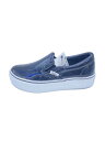 【中古】VANS◆SLIP-ON/HOLOGRAM/ローカットスニーカー/22cm/BLK/V98THICK【シューズ】