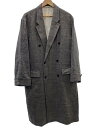【中古】Graphpaper◆コート/1/コットン/GRY/GM17-S-504【メンズウェア】