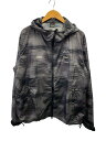 【中古】F.C.R.B.(F.C.Real Bristol)◆ナイロンジャケット/SPEED CAMO HOODED BLOUSON/L/ナイロン/GRY/FC...