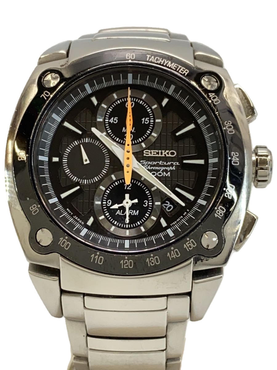 【中古】SEIKO◆クォーツ腕時計/アナログ/7T62-0HH0//【服飾雑貨他】