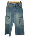 【中古】SLY◆ボトム/1/コットン/インディゴ/030GAZ11-3370【レディースウェア】