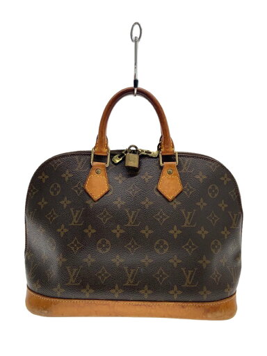 【中古】LOUIS VUITTON◆1)アルマ_モノグラム・キャンバス_BRW/PVC/BRW【バッグ】 【中古】LOUIS VUITTON◆1)アルマ_モノグラム・キャンバス_BRW/PVC/BRW【バッグ】