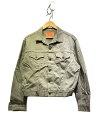 【中古】Levi’s◆60s/復刻/ピケジャケット/M/コットン/GRN/70941-1830【メンズウェア】