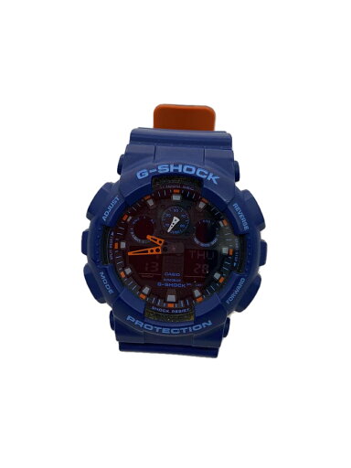 【中古】CASIO◆クォーツ腕時計・G-SHOCK/デジアナ/ラバー/NVY【服飾雑貨他】 【中古】CASIO◆クォーツ腕時計・G-SHOCK/デジアナ/ラバー/NVY【服飾雑貨他】