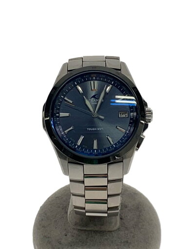 【中古】CASIO◆ソーラー腕時計・OCEANUS/アナログ/チタン/SLV/SLV/チタン【服飾雑貨他】 【中古】CASIO◆ソーラー腕時計・OCEANUS/アナログ/チタン/SLV/SLV/チタン【服飾雑貨他】