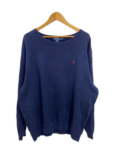 【中古】POLO RALPH LAUREN◆スウェット/XL/コットン/ネイビー/90s/フィリピン製/オーバーサイズ【メンズウェア】 【中古】POLO RALPH LAUREN◆スウェット/XL/コットン/ネイビー/90s/フィリピン製/オーバーサイズ【メンズウェア】