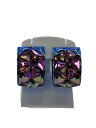 【中古】Swarovski◆ピアス/メッキ/スワロフスキー/ブルー/レディース/5599877【服飾雑貨他】