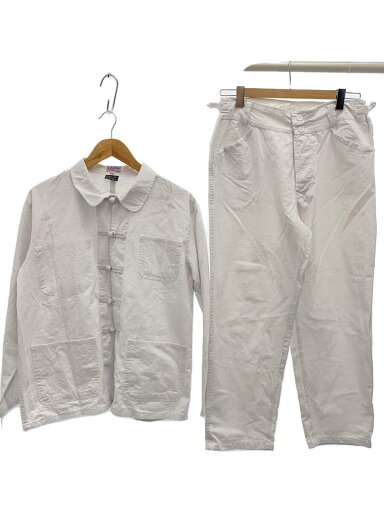 【中古】セットアップ/フレンチチャイナ/L Anti Cher/WHT/無地【メンズウェア】 【中古】セットアップ/フレンチチャイナ/L Anti Cher/WHT/無地【メンズウェア】