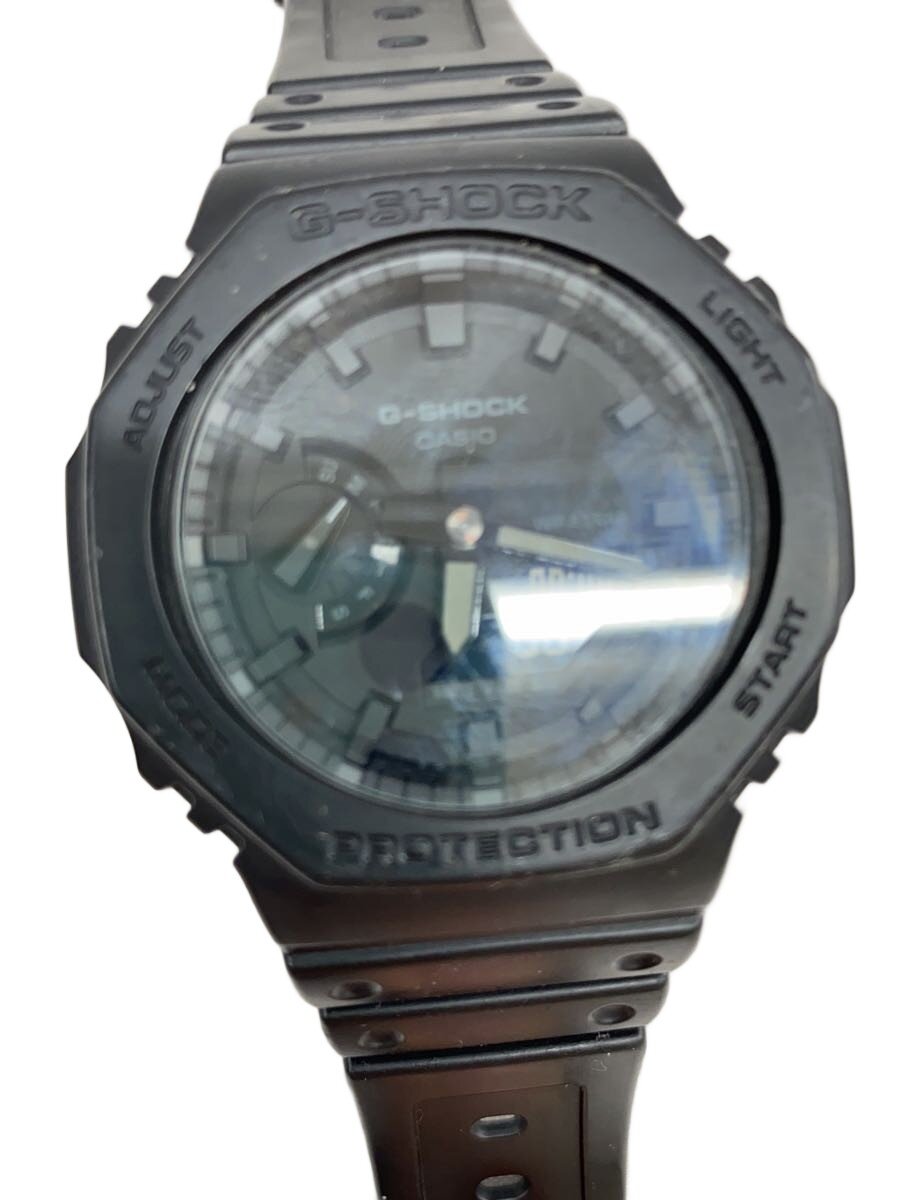 【中古】CASIO◆クォーツ腕時計・G-SHOCK/デジアナ/BLK/BLK//【服飾雑貨他】