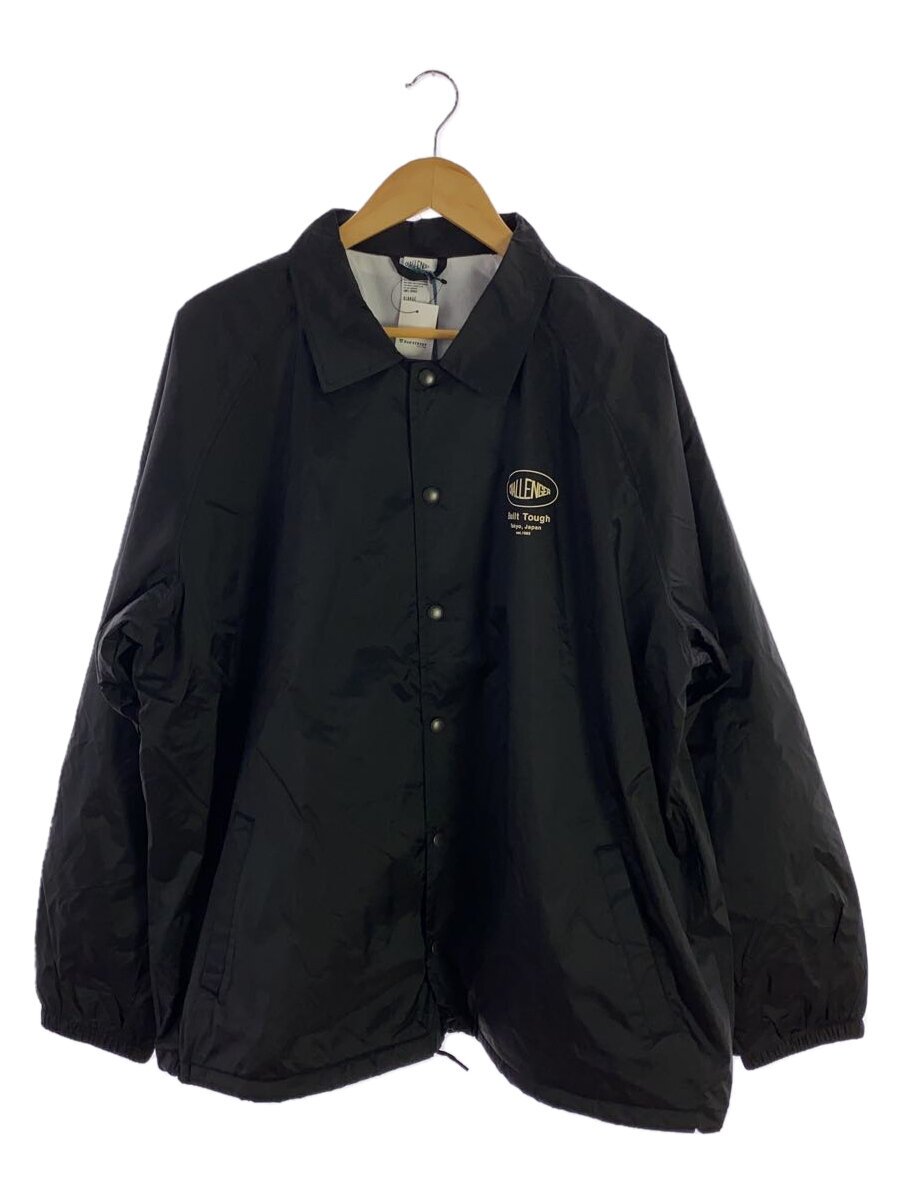 【中古】CHALLENGER◆OVAL EAGLE COACH/ジャケット/XL//BLK/無地/CLG-JK 024-16//【メンズウェア】