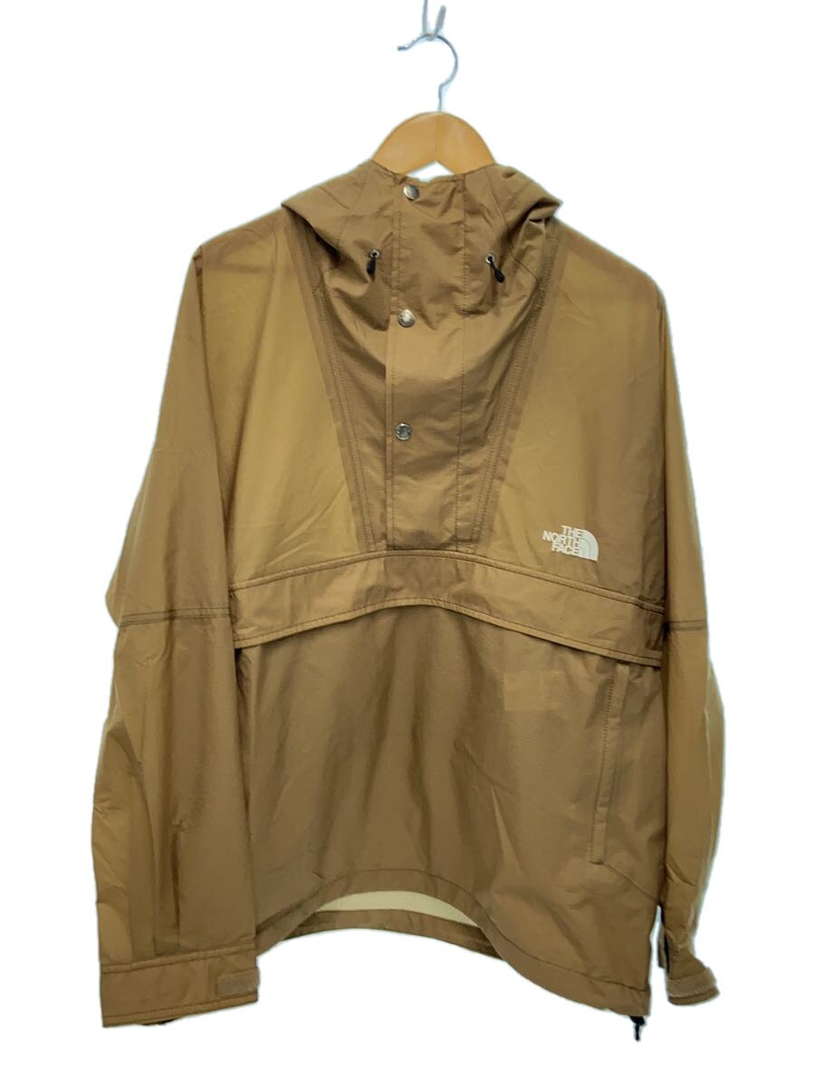 【中古】THE NORTH FACE◆WINDJAMMER_ウィンドジャマー/L/ナイロン/BRW【メンズウェア】