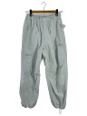 【中古】STUSSY◆GORE-TEX OVER TROUSER/ボトム/S/ナイロン/WHT【メンズウェア】