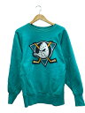 【中古】Champion◆90s/Reverse Weave/USA製/MIGHTY DUCKS/L/コットン/GRN【メンズウェア】