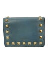 【中古】VALENTINO◆2つ折り財布/--/BLU/レディース【服飾雑貨他】(4)