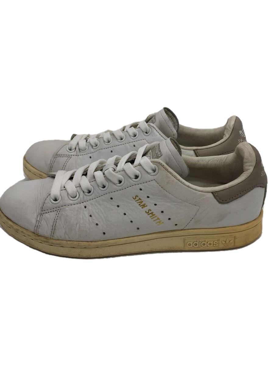 【中古】adidas◆stan smith/ローカットスニーカー/24cm/WHT/S75075【シューズ】