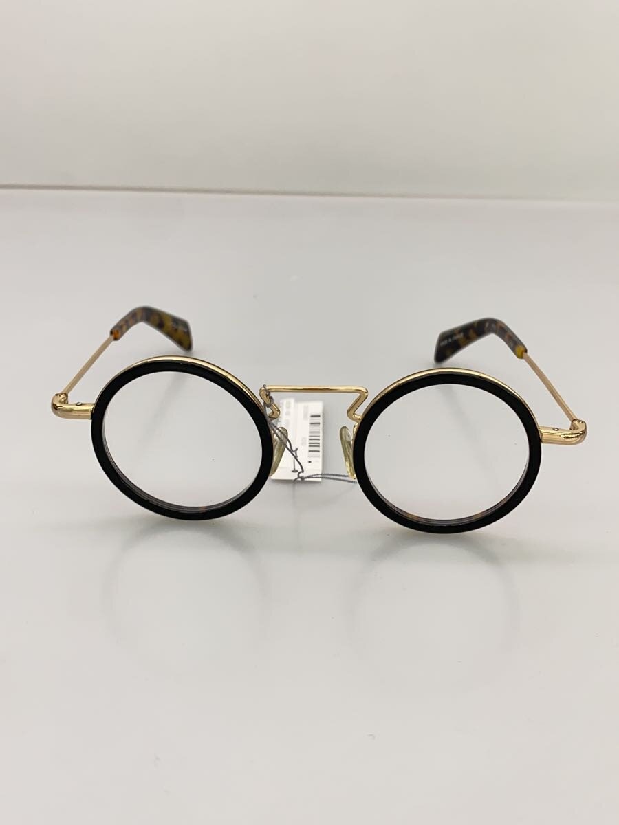 【中古】YOHJI YAMAMOTO◆メガネ/--/プラスチック/GLD/CLR/メンズ//【服飾雑貨他】