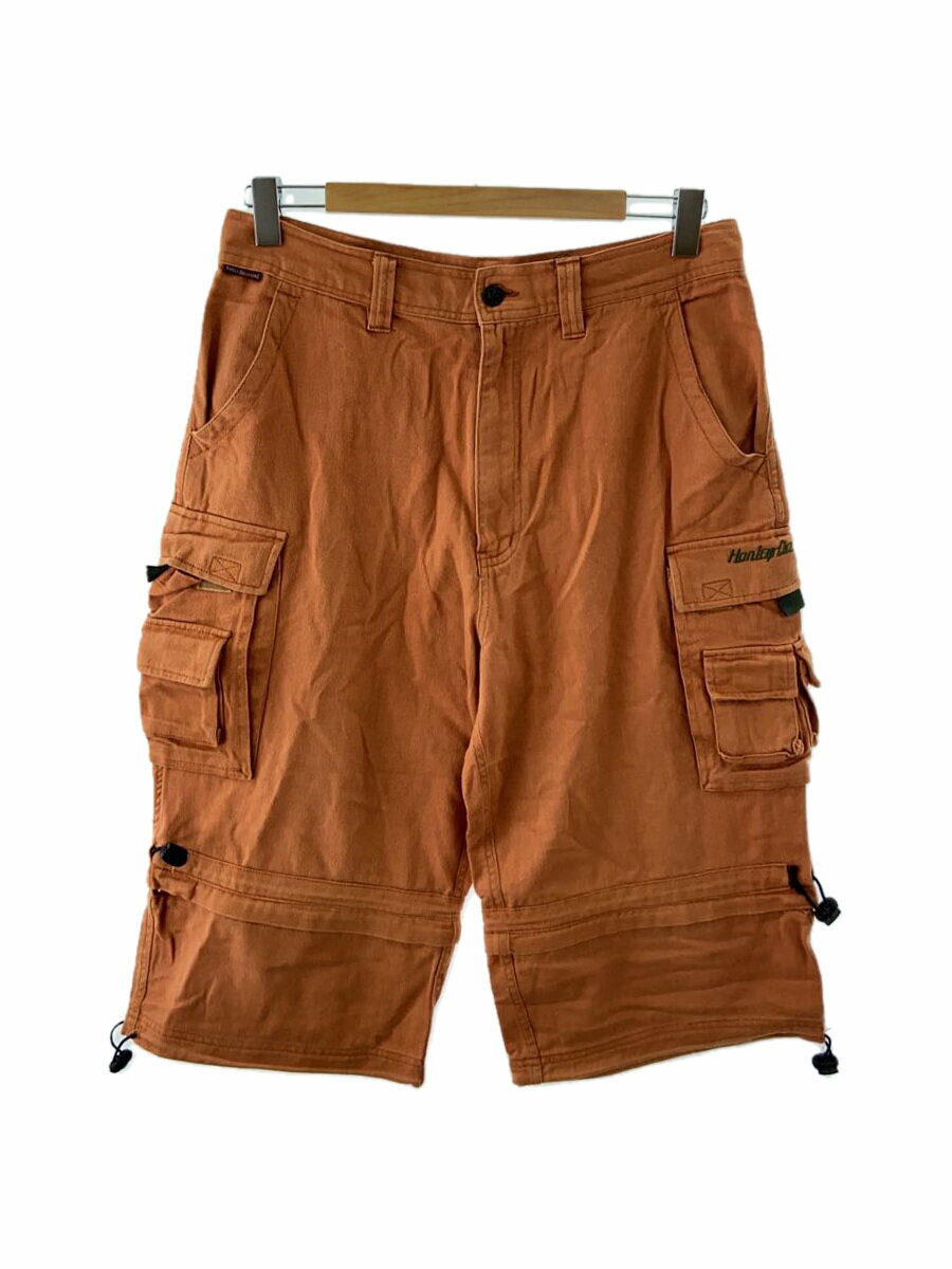 【中古】HARLEY DAVIDSON◆00s/Y2K/カーゴショートパンツ/ショーツ/コットン/ORN/無地/252-05//【メンズウェア】