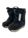 【中古】salomon◆スノーボードブーツ/23.5cm/BOA/BLK【スポーツ】