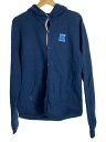 【中古】KARL HELMUT◆archive/hooded cardigan/パーカー/4/コットン/NVY/無地/アーカイブ【メンズウェア】