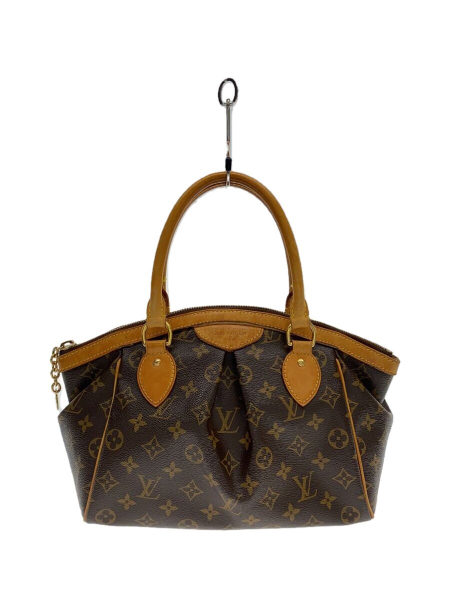 【中古】LOUIS VUITTON◆ハンドバッグ/レザー/BRW/モノグラム/M40143【バッグ】