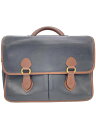 【中古】BALLY◆ブリーフケース/レザー/BLK【バッグ】