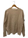【中古】STONE ISLAND◆ニット・セーター(薄手)/M/コットン/CRM/0a001010【メンズウェア】