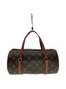 【中古】LOUIS VUITTON◆2)パピヨン26_モノグラム・キャンバス_BRW/PVC/BRW【バッグ】