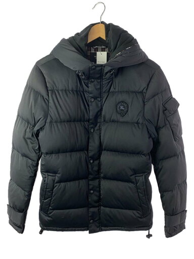 【中古】BURBERRY BLACK LABEL◆ダウンジャケット/M/ポリエステル/BLK/無地/BMP21-319-09【メンズウェア】 【中古】BURBERRY BLACK LABEL◆ダウンジャケット/M/ポリエステル/BLK/無地/BMP21-319-09【メンズウェア】