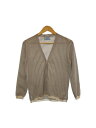 【中古】PRADA◆カーディガン(薄手)/40/ウール/ボーダー【レディースウェア】(4)