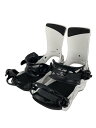 【中古】salomon◆スノーボードバインディング/M/ホワイト【スポーツ】