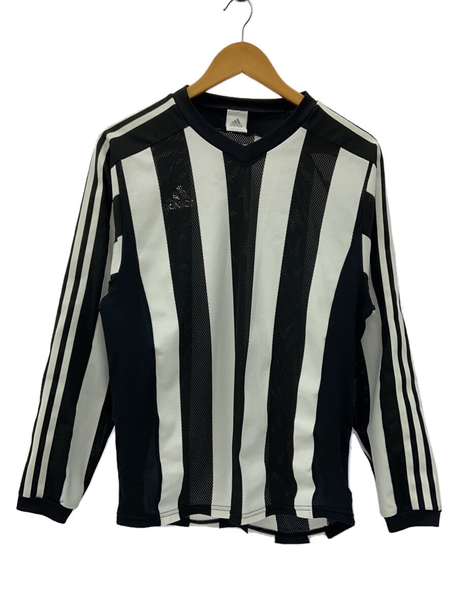 【中古】adidas◆長袖カットソー/S/BLK【スポーツ】