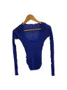 yÁzIRENETeleco Rib Border Tops/36/Z[X/BLU/{[_[/24S82001yfB[XEFAz