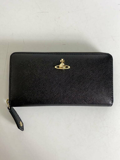 【中古】Vivienne Westwood◆長財布/レザー/BLK/無地/メンズ【服飾雑貨他】 【中古】Vivienne Westwood◆長財布/レザー/BLK/無地/メンズ【服飾雑貨他】