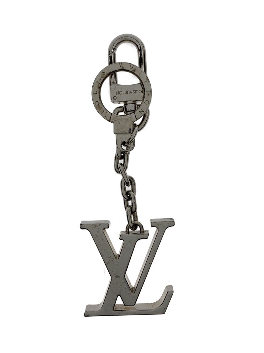 LOUIS VUITTON◆ポルト・クレ・イニシアルLV/--/SLV/メンズ
