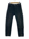 【中古】TAKAHIROMIYASHITA TheSoloist.◆ボトム/46/デニム/BLK/sp.0009ss22【メンズウェア】